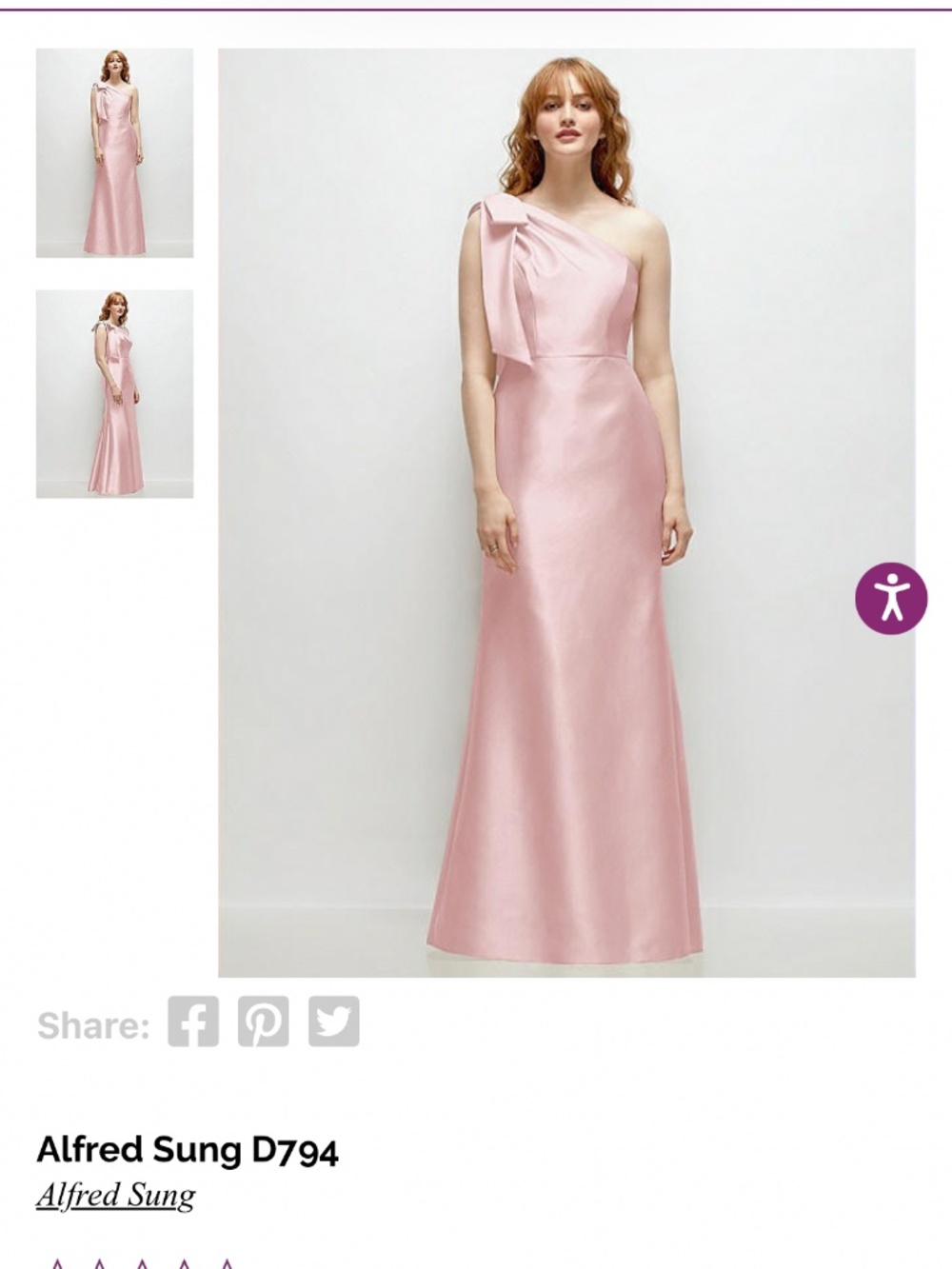 Alfred Sung D794, bella bridesmaids